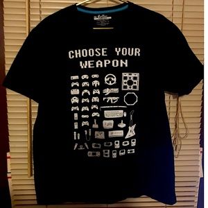 Video game controller graphic T-shirt threadless sz XL